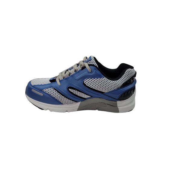 APEX mens Running Shoes V551 White/Blue ( Size US 8) - Picture 14 of 15